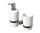 WASSERKRAFT K-28289 Держатель стакана и дозатора, хром WASSERKRAFT 28289 - фото 277562