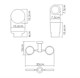 WASSERKRAFT K-28226 Держатель стакана и мыльницы, хром WASSERKRAFT 28226 - фото 277766