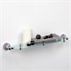 WASSERKRAFT Regen K-6944 Полка стеклянная с бортиком, хром WASSERKRAFT 6944 - фото 277808
