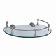 WASSERKRAFT K-566 Полка стеклянная, хром WASSERKRAFT 566 - фото 277818