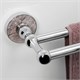 WASSERKRAFT Nau K-7740 Штанга для полотенец двойная, хром WASSERKRAFT 7740 - фото 277930