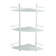 WASSERKRAFT K-3133WHITE Полка стеклянная тройная, белый WASSERKRAFT 3133W - фото 278036