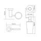 WASSERKRAFT K-28299 Дозатор для жидкого мыла, хром WASSERKRAFT 28299 - фото 278101