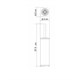 WASSERKRAFT K-1117WHITE Щетка для унитаза напольная, белый WASSERKRAFT 1117W - фото 278142