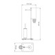 WASSERKRAFT K-1264WHITE Комбинированная напольная стойка, белый WASSERKRAFT 1264W - фото 278235