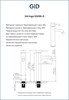 GID Смеситель высокий для раковины Inga SS096-CH-D SS096CHD хром GID-SS096CHD - фото 278490