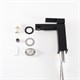 GID Смеситель для раковины Anchel SS979-BM-K SS979BMK черный матовый GID-SS979BMK - фото 278860