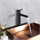 GID Смеситель высокий для раковины Berlin SS080-BM-D SS080BMD черный матовый GID-SS080BMD - фото 278921
