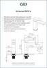 GID Смеситель для раковины Anchel SS979-CH-K SS979CHK хром GID-SS979CHK - фото 278943