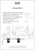 GID Смеситель для раковины Inga SS096-BM-K SS096BMK черный матовый GID-SS096BMK - фото 278968