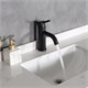 GID Смеситель для раковины Inga SS096-BM-K SS096BMK черный матовый GID-SS096BMK - фото 278972