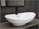 GID Раковина N9004 51205 накладная белая 65x43.5x20 GID-51205 - фото 279005