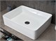 GID Раковина N9104 51236 накладная белая 52x41x13.5 GID-51236 - фото 279027