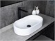 GID Раковина N9020 51209 накладная белая 52.5x30.5x11.5 GID-51209 - фото 279103