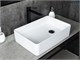 GID Раковина N1205 51240 накладная белая 50.5x34.5x12.5 GID-51240 - фото 279222