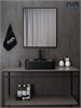 GID Раковина Bm9091 53373 накладная черная матовая 48x37x13 GID-53373 - фото 279263