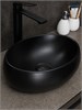 GID Раковина Bm9030ds 53384 накладная черная матовая 40x30x13.5 GID-53384 - фото 279277