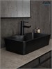 GID Раковина Bm9092 53353 накладная черная матовая 55x31x14 GID-53353 - фото 279293