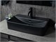 GID Раковина Bm1344 53361 накладная черная матовая 61x35.5x14 GID-53361 - фото 279303