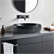 GID Раковина Bm9030wx 53385 накладная черная матовая 60x40x15 GID-53385 - фото 279311