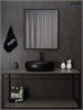 GID Раковина Bm9030b 53372 накладная черная матовая 48x34x15 GID-53372 - фото 279349