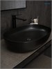 GID Раковина Bm1348 53355 накладная черная матовая 61x41x13.5 GID-53355 - фото 279358