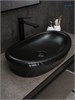 GID Раковина Bm777 53357 накладная черная матовая 60x39x13.5 GID-53357 - фото 279366