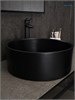 GID Раковина Bm9011 53368 накладная черная матовая 40x40x15 GID-53368 - фото 279374