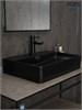 GID Раковина Bm9256 53375 накладная черная матовая 60x42x14 GID-53375 - фото 279379