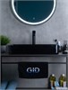 GID Раковина BL9396 53346 накладная черная глянцевая 60x34x11 GID-53346 - фото 279392