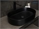 GID Раковина Bm1479 53354 накладная черная матовая 61x38.5x12 GID-53354 - фото 279404