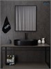 GID Раковина Bm1479 53354 накладная черная матовая 61x38.5x12 GID-53354 - фото 279405
