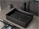 GID Раковина Bm1204 53360 накладная черная матовая 45x32x11 GID-53360 - фото 279415