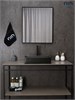 GID Раковина Bm1204 53360 накладная черная матовая 45x32x11 GID-53360 - фото 279417