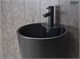 GID Раковина Nb131bm 81120 накладная черная матовая 40x40x84 GID-81120 - фото 279577