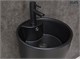 GID Раковина Nb131bm 81120 накладная черная матовая 40x40x84 GID-81120 - фото 279578