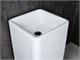GID Раковина Nb149 81119 накладная белая 41x41x85 GID-81119 - фото 279597