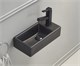 GID Раковина Bm9270L 62201L подвесная черная матовая 40.5x20.5x10.5 GID-62201L - фото 279626