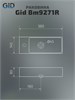 GID Раковина Bm9271R 62202R подвесная черная матовая 38x14.5x8 GID-62202R - фото 279641