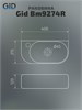 GID Раковина Bm9274R 62204R подвесная черная матовая 40x21.5x12 GID-62204R - фото 279647