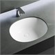 GID Раковина Yj837 71164 встаиваемая снизу белая 53x44.5x22 GID-71164 - фото 279650