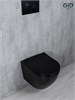GID Унитаз подвесной Tornado Tr2122TF-Bm 62261Y черный матовый 49x36x36 GID-62261Y - фото 279737