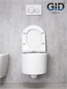 GID Унитаз подвесной Tr2150 62233Y белый 49x36x36 GID-62233Y - фото 279799