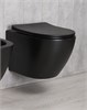GID Унитаз подвесной Bm2198 62226Y черный матовый 49x36x35.5 GID-62226Y - фото 279830