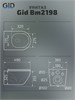 GID Унитаз подвесной Bm2198 62226Y черный матовый 49x36x35.5 GID-62226Y - фото 279841