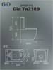 GID Унитаз напольный Tn2189 62247Y белый 64x37x82 GID-62247Y - фото 279978