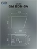 GID Биде напольное BDN-54 21108 белый 54.5x36.5x41.5 GID-21108 - фото 280061