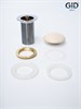 GID Донный клапан без перелива Sr100 74405K светло-коричневый матовый 7x7x10 GID-74405K - фото 280083