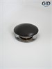 GID Донный клапан  с переливом Blm100-1 74407K черный матовый 7x7x10 GID-74407K - фото 280088