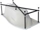AQUANET Каркас сварной для акриловой ванны Lotos 170x75 L/R AQUANET-312650 - фото 280115